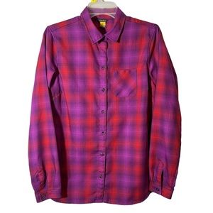 Eddie Bauer Plaid Button Up Shirt